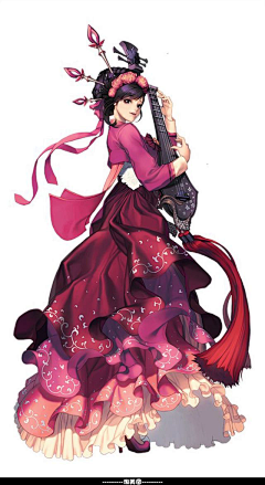 ♚Lonenoble采集到卡通美女