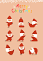 圣诞-西瓜大大_圣诞节,圣诞老人,插画,节日_涂鸦王国插画