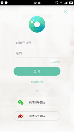 LUCKY团子采集到APP△登录