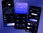Finance service - Mobile app by Anastasia Golovko on Dribbble
