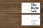 The Right Side 刻意的留白 : Designed by Toby Ng | Website