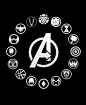 MARVEL - Avengers Infinity War - Heroes Icons.