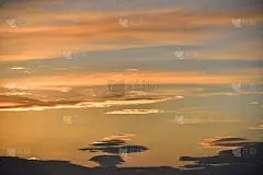 阴天，燃烧的天空，壁纸