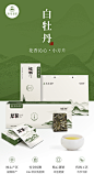 福鼎白茶2021年白牡丹茶叶便携礼盒装小方片饼干茶200g本草希望-tmall.com天猫