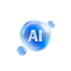 数字信息可视化AI具有3D立体元素