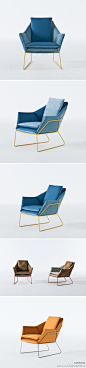 [New York Chair/纽约椅：New York Chair(纽约椅)来自于意大利...] New York Chair(纽约椅)来自于意大利的Saba Italia家具设计公司，简洁的只剩下了椅架一般。配上多彩的八角垫子，搭配出不同的色彩感觉来。而且也有根据人体工程学舒服的位置，非常适合于一些现代风格家装的家具。