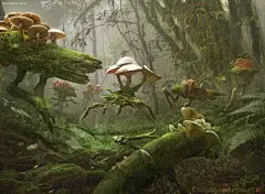 Brad Rigney 概念插画欣赏 电影 游戏 概念插画 未来插画 数字艺术 插画 战争 传奇插画 CG 