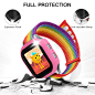 Amazon.com: pupvus 2 Packs Screen Protector Case Compatible with Gabb Watch, Full Protection Hard PC case Protective Screen Bumper Sensitive Touch for kids Gabb Watch 2/1（Not For Gabb Watch 3） : Cell Phones & Accessories