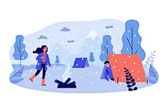 扁平风插画 (429)