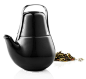 丹麦 Eva Solo My Tea 黑瓷 独享茶壶 0.75L 原创 设计 新款 2013 正品 代购