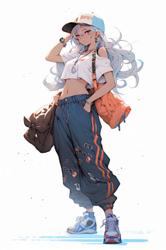 棒球帽人物图片插图