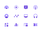 仪表板图标集sendbird打开通道图标集公告用户统计监控票证分析消息仪表板图标