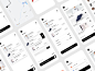 50个高端电子商务项目ui设计素材下载提供XD、figma、sketch格式 - UI素材下载