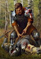 Aedirnian Mauler - Gwent Card, Anna Podedworna : Another Gwent card, this time featuring one of our IT support guys. It's a dramatic re-enactment of him fixing my PC.

© 2018 CD PROJEKT S.A.