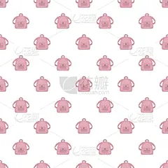 女孩,式样,背包客,几何形状,铅笔,壁纸,时尚,信息图表,绘制,重复