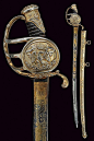 A presentation sabre, Mexico, 19th century.
