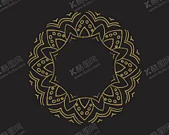 手绘纹样圆形花卉图腾 【酷图网】手绘线描,线描花卉,花卉图腾,地毯底纹,古典花纹,地毯,圆毯,圆形花纹,吉祥图案,古典纹样,装饰纹样