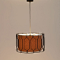 Metal Honeycomb Drum Pendant