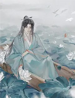 水面清圆，一一风荷举#漫画# ...@利利动漫的动态