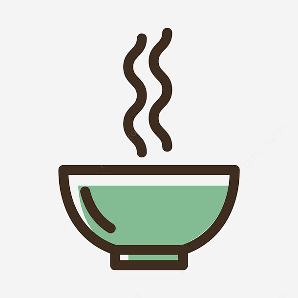 卡通热腾腾的碗矢量图png免抠素材_新图网 https://ixintu.com 餐具 碗 扁平化 食物 热腾腾 厨房 矢量图 卡通