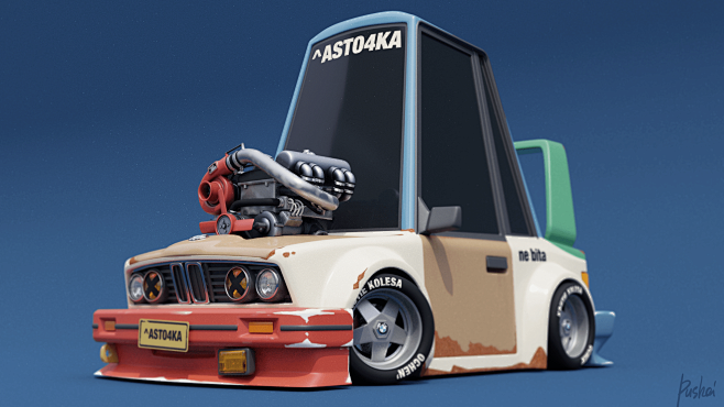 BMW M3 toon concept ...