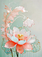 中式美学｜是雪莲还是荷花（二）_1_艾诗-AI_来自小红书网页版