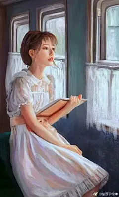 Mandy Jurgens
来自美国的美女插画师
擅长和专注于画人像，作品以女性为主
独特的光影氛围的塑造让笔下的人物美好而传神
#绘画##插画##油画##每天画唠##手绘##动漫# ​