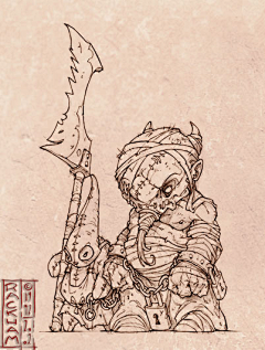 ElmerHou采集到线稿