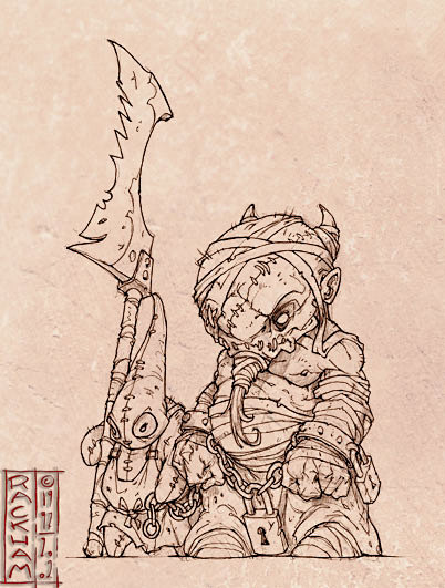 大师Rackham线稿大赏