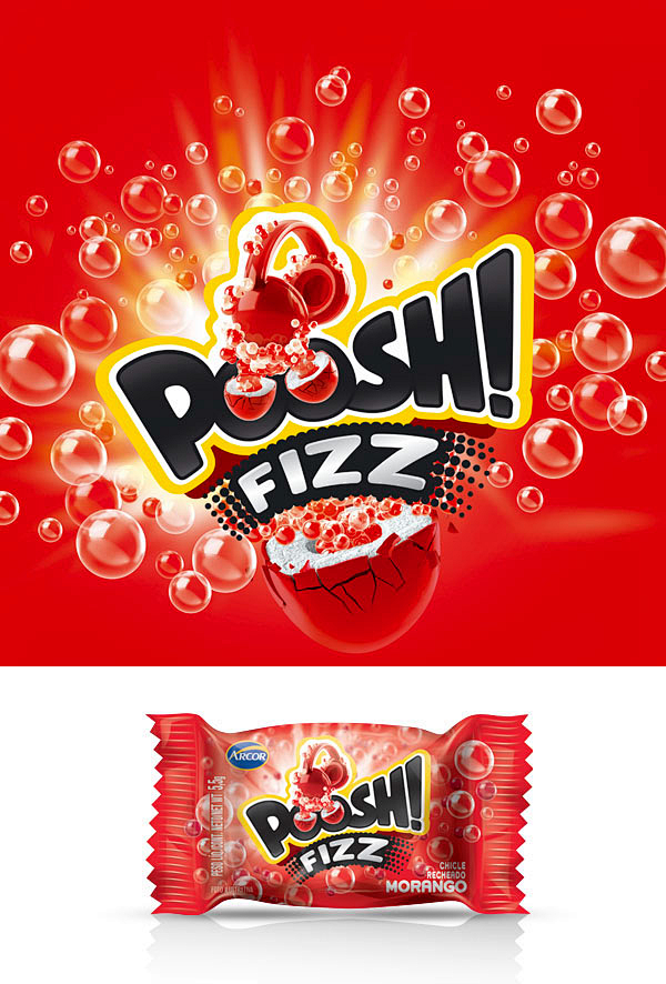 the packaging for po...