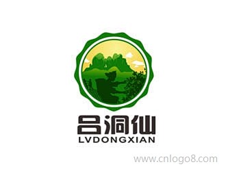 吕洞仙 茶叶商标logo标志设计公司标志