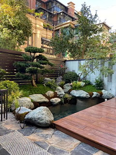 Mark39采集到庭院-水景鱼池