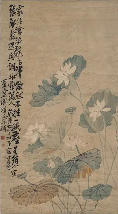李鳝（1686～1762） 荷塘清色图