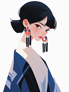 笠鸦采集到插画（配图用）