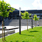 Light building elements · BEGA : Unshielded light building elements with square layout and light emission on four sides.