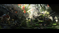 天猫是只猫采集到动画场景