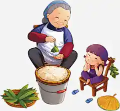 奶奶包粽子动漫人物