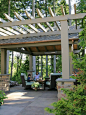 Kid-Friendly Garden, Entertainment Space : The homeowner wanted to transform a backyard that was overgrown into a kid friendly garden with entertainment space for family and guests.The homeowner’s wish list included: --A covered area with