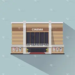 电影院,建筑外部,扁平化设计,音乐厅,商务,城市生活,事件,建筑物门,娱乐建筑,商业金融和工业
