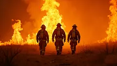 消防员救火灭火扑火火灾