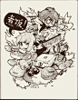 【速写时光】涂鸦本第二更绘画习作插画 by kirajid  原创设计作-2