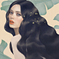 L'oreal Paris(US) : To create illustrations to highlight L'oreal Paris products.