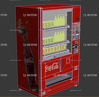 可口可乐 雪碧 饮料自动贩卖机
