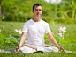 Meditation yoga for men, spirituality