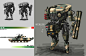 Chinese Robotic Army, longque Chen : This is the Chinese human form robot design from my personal project. Unlike the Russian robotic army, it could carry heavy weapon system like multiple rockets launcher and more rockets in the middle bag, also, the ram