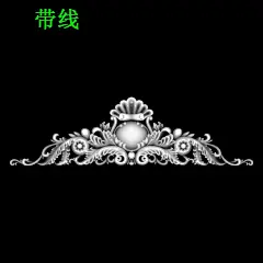 C186精雕图灰度浮雕图雕刻欧式图库