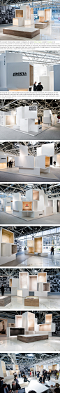 Ariostea surface container at Cersaie 2013 by Marco Porpora, Bologna – Italy » Retail Design Blog
