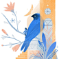 Chaos Ego - Blue time : Hello! My name is Anastasia Suvorova, and I am an illustrator.
