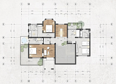 設計美學志采集到Floor Plans • 室内平面布局图