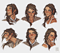 Tanya Expressions sheet, Katherine Wang